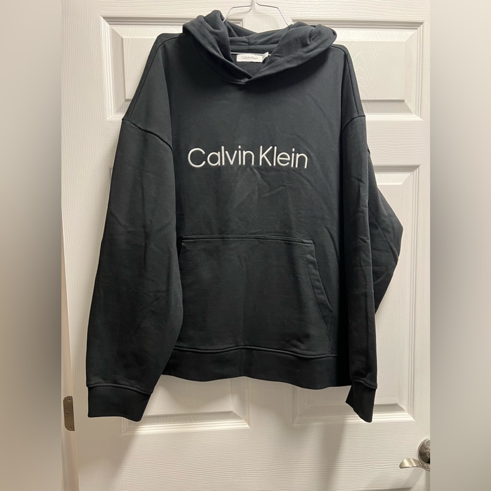 Calvin Klein Black Hoodie XL Mens